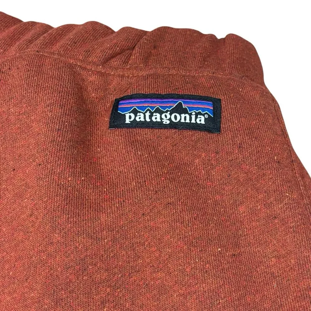 Patagonia Men's Fitz Roy Icon Uprisal Sweatpants Sisu Brown Burnt Orange Large